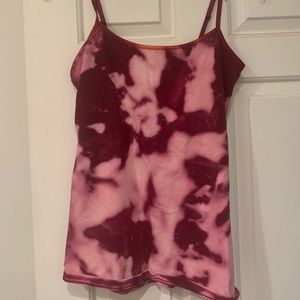 Pink tank top